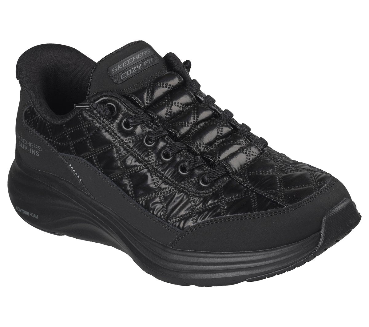 Skechers Slip-ins: Contour Foam - Cozy Fit Shining Pearl